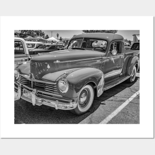 1946 Hudson Super Eight Pickup Truck Posters and Art
